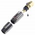 NEOTECH NEX-OCC II Male / Female XLR Connectors 3-Pole Silver / Gold Plated Cryo Copper UP-OCC Ø13mm (Set x4)