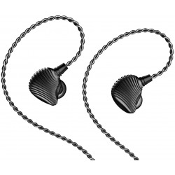 SHANLING ME600 Écouteurs Intra-Auriculaires IEM Dynamique 16Ω 100±3dB 12Hz-40kHz Noir