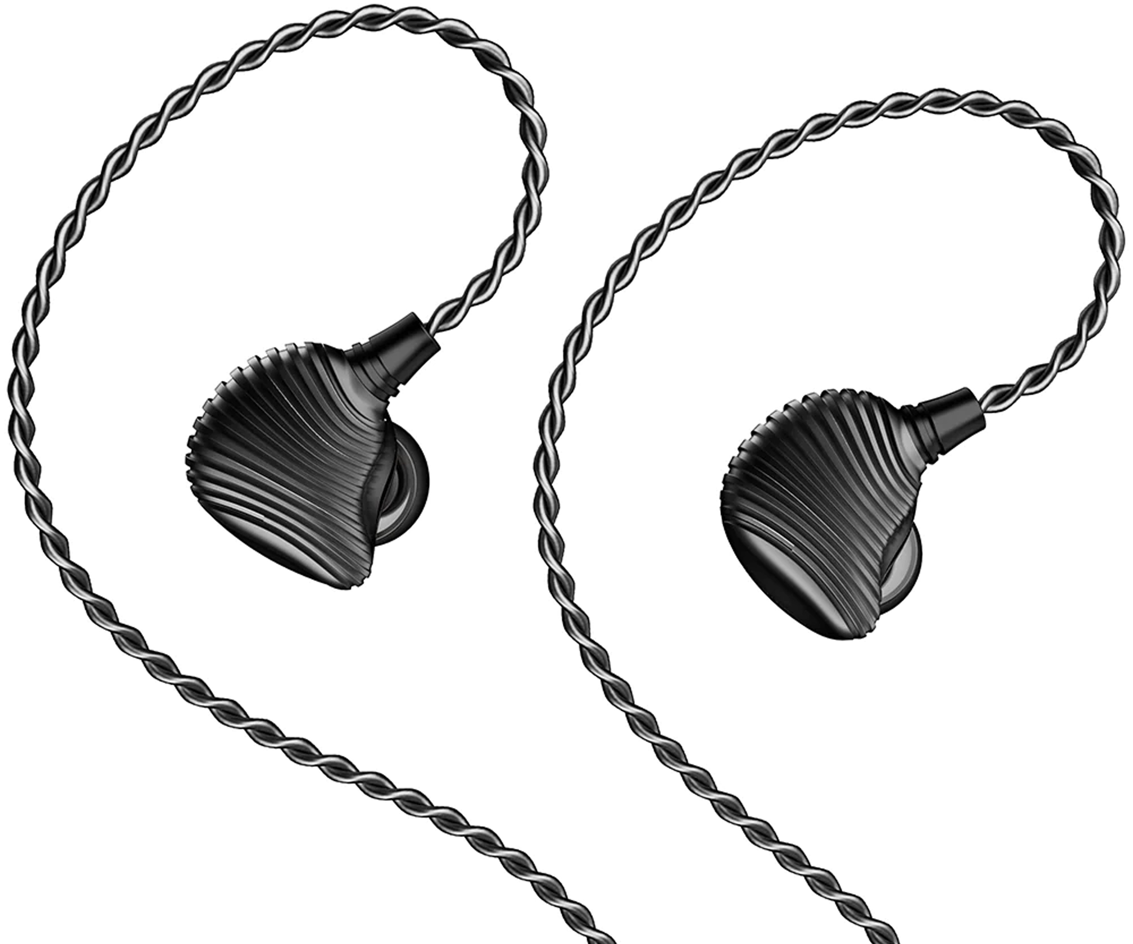 SHANLING ME600 Écouteurs Intra-Auriculaires IEM Dynamique 16 Ohm 100dB 12Hz-40kHz Noir