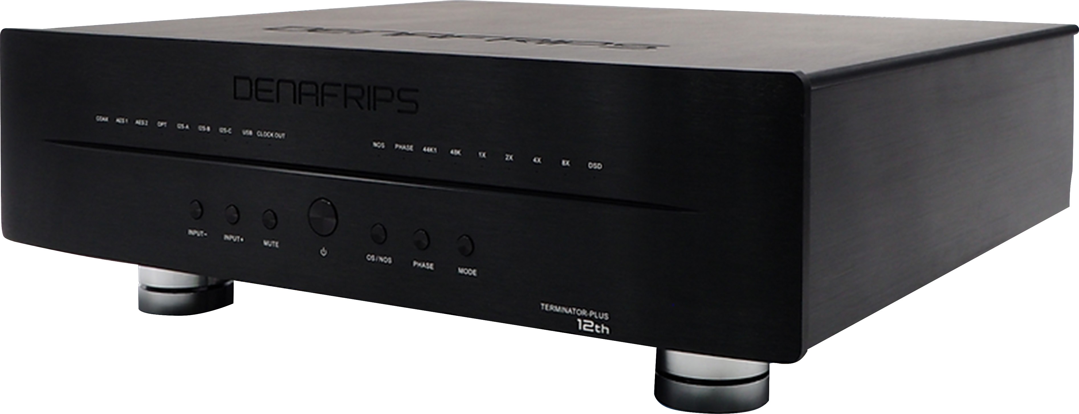 DENAFRIPS TERMINATOR PLUS 12TH DAC R2R NOS Symétrique 24bit 1536kHz DSD1024 Noir