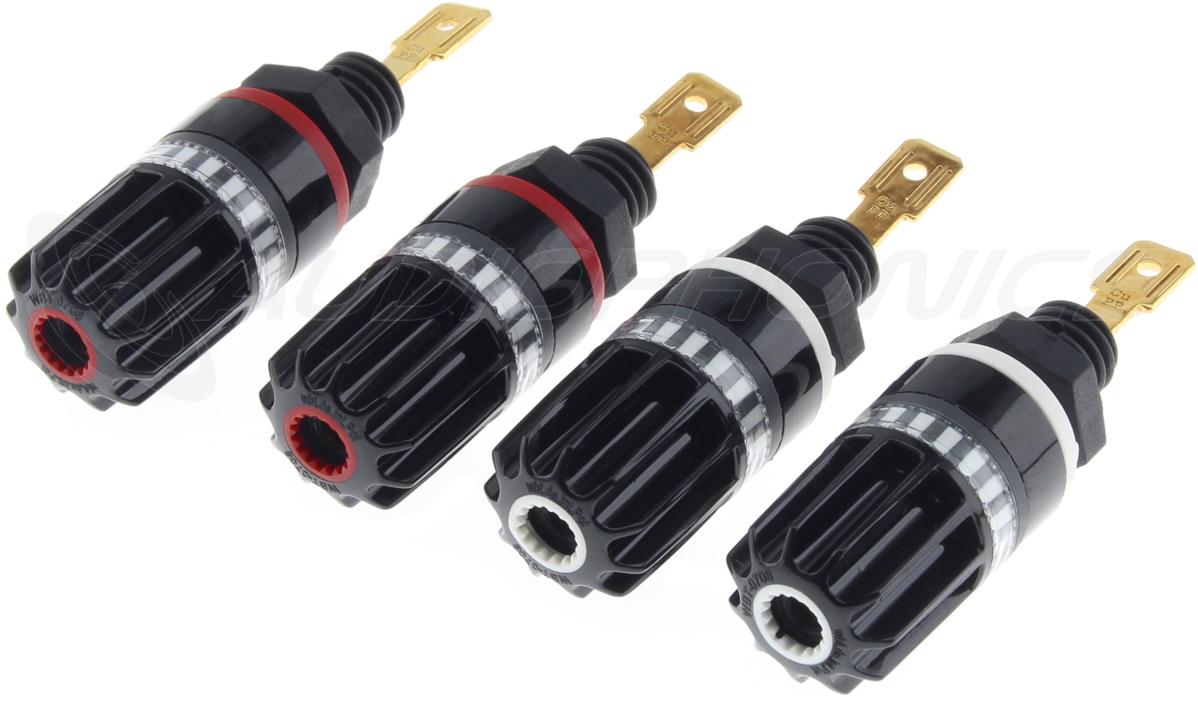 WBT-0708Cu Gold Plated Copper Speaker Terminals (Set x4)