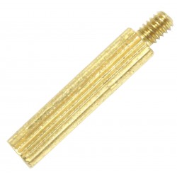 Brass Spacers Male / Female M2x25 + 3mm (x10)