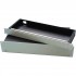 HIFI 2000 Case Slimline 1U 170mm - Front 4mm Silver