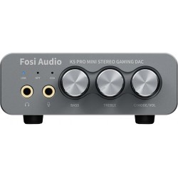 FOSI AUDIO K5 PRO DAC Headphone Amplifier NE5532 24bit / 192kHz