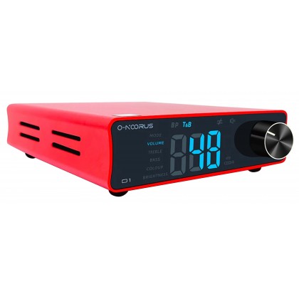 O-NOORUS D1 Amplificateur Class D TPA3255 PFFB 2x250W 4 Ohm Rouge