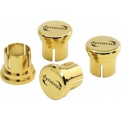 DYNAVOX RCA Plug Cap 24k Gold-Plated (Set x4)