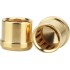 RCA Plug Cap 24k Gold Plated (Pair)