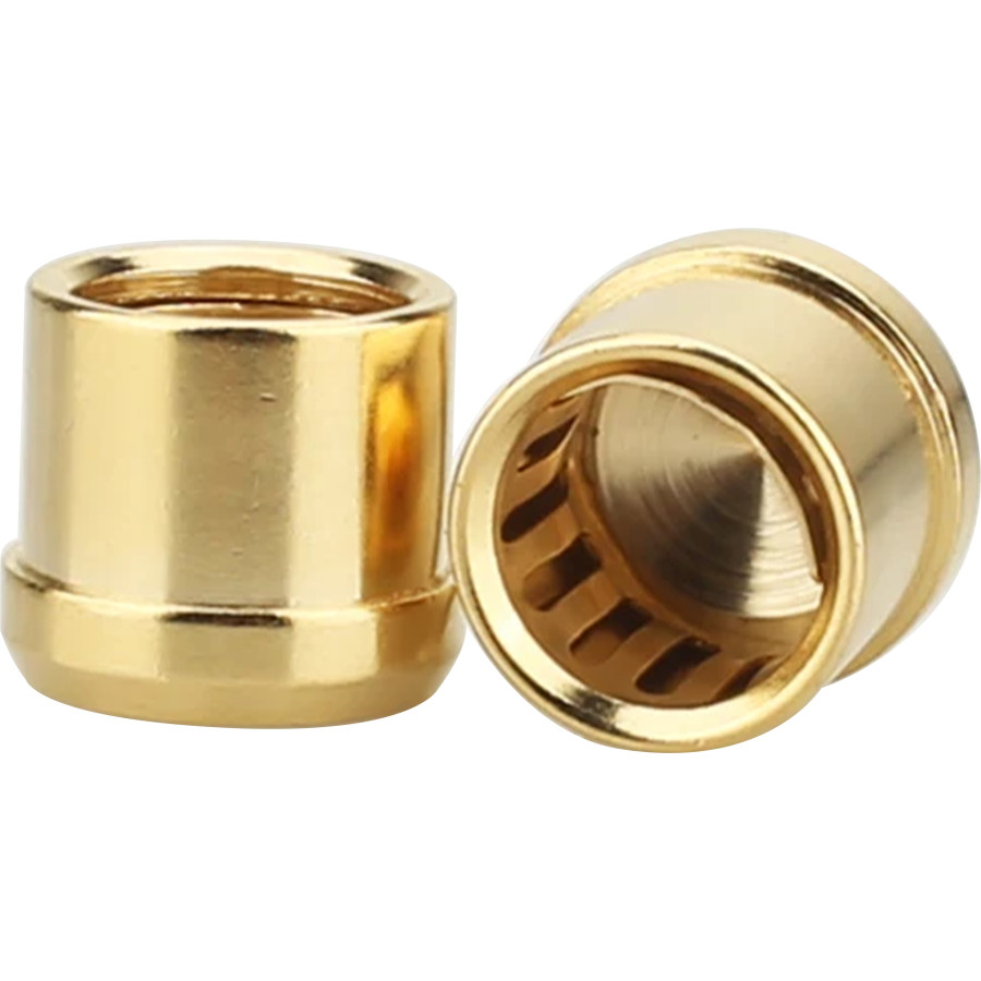 thumbnail image 2 of 24K Gold Plated RCA Protective Caps / Noise Stopper - For Audio Headphone Jacks 2 of 3