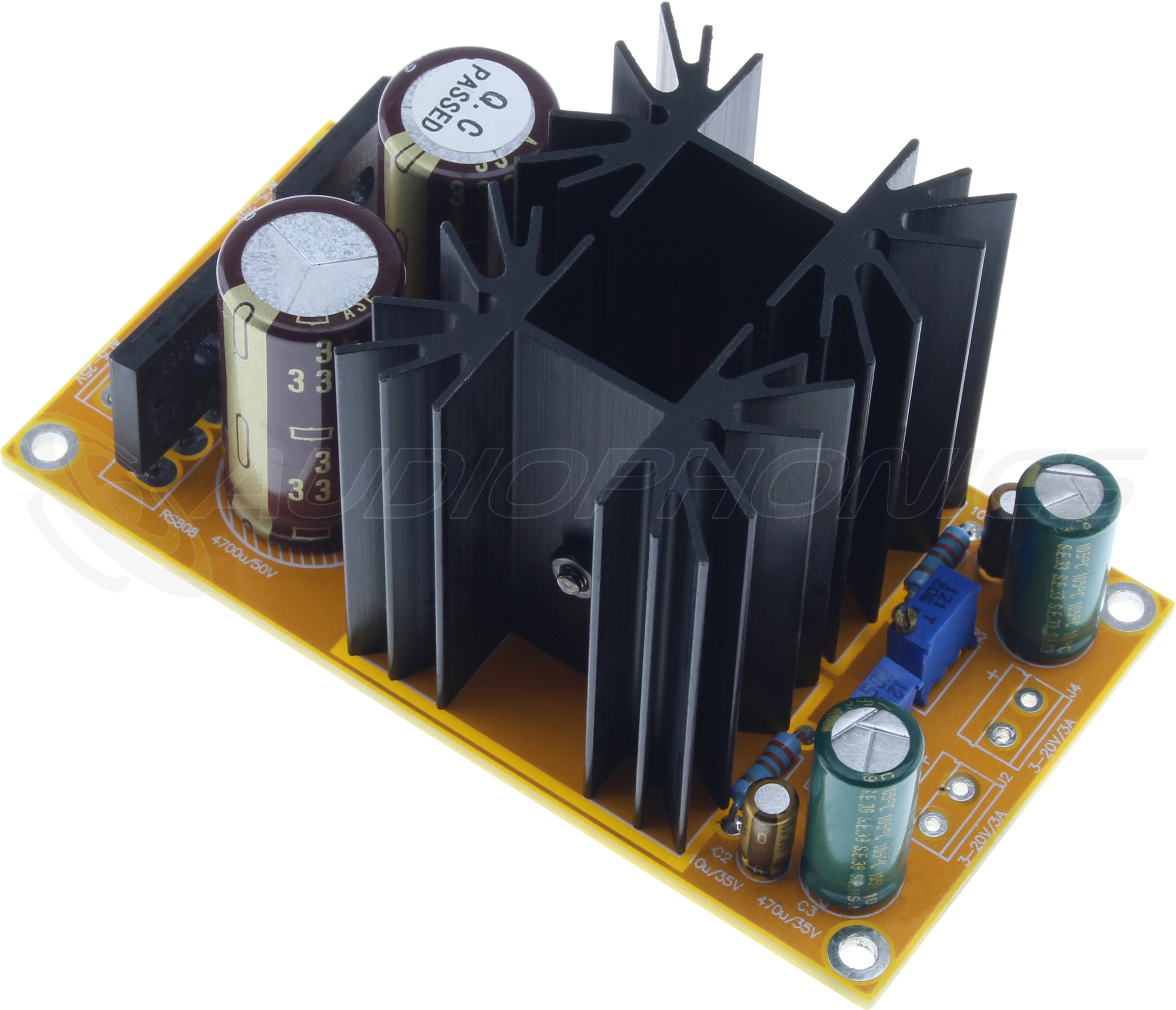 Power Supply Module A-19 2x3-20V LT1083