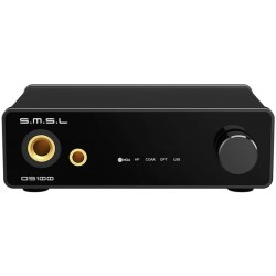 SMSL DS100 DAC CS43131 Headphone amplifier XU316 32bit 768kHz DSD512 MQA MQA-CD