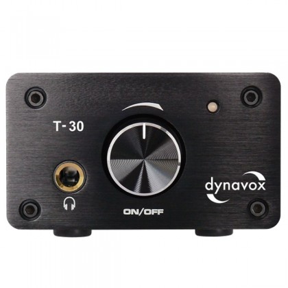 Dynavox T-30 Amplificateur / Ampli Casque TA2024 (Noir)