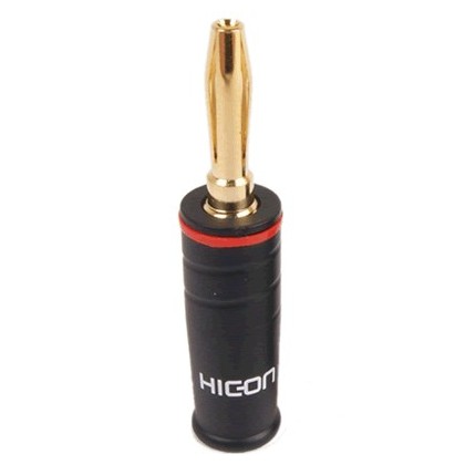 HICON Fiches Bananes HI-BM07 (Rouge) Ø 4.2mm