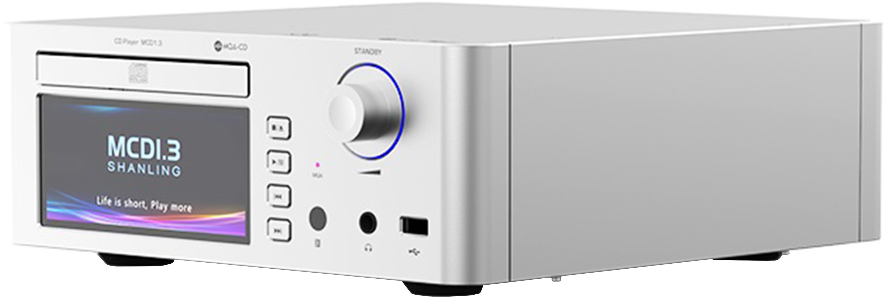 SHANLING MCD1.3 Lecteur CD DAC AKM4499EX + AKM4191EQ Argent