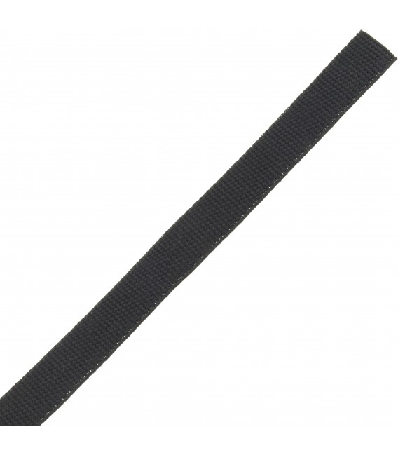 Gaine Tressée Avec Scratch 25-32mm - Lot Au Mètre, Noir, Marque Allemande