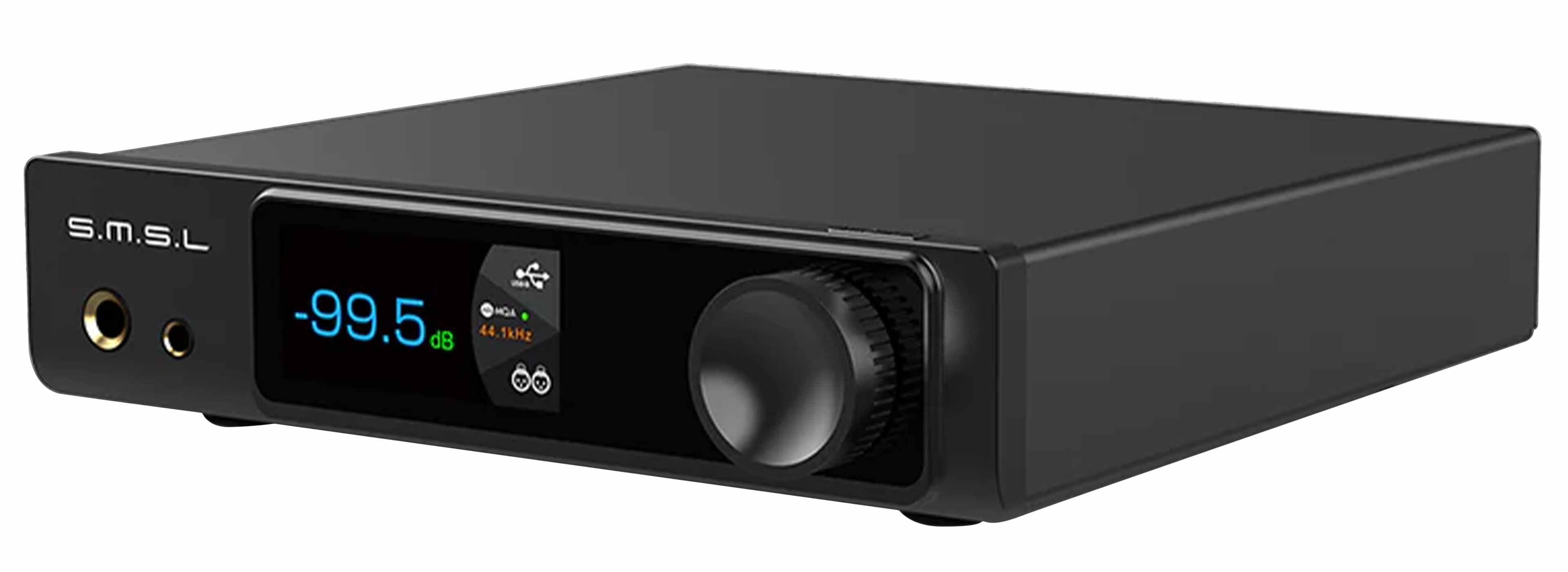 SMSL RAW-MDA1 DAC Con ES9039Q2M, XMOS XU-316 E Bluetooth Qualcomm – MQA, Ingressi USB/ottico/coassiale E Uscita Cuffie Bilanciata