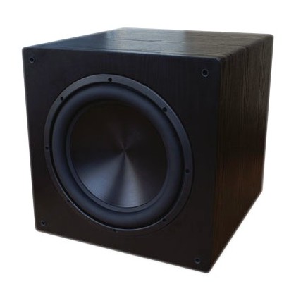 Rythmik Audio F12 Subwoofer Audiophile Noir Mat XLR 31 cm