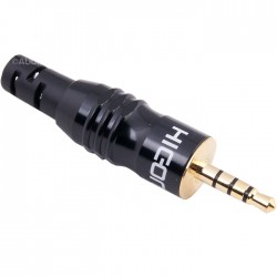 Hicon J35T Connecteur 4 pôles Jack 3.5mm stéréo Sennheiser Ø8.4mm