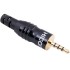 HICON J35T Connecteur 4 pôles Jack 3.5mm stéréo Sennheiser Ø8.4mm (Unité)