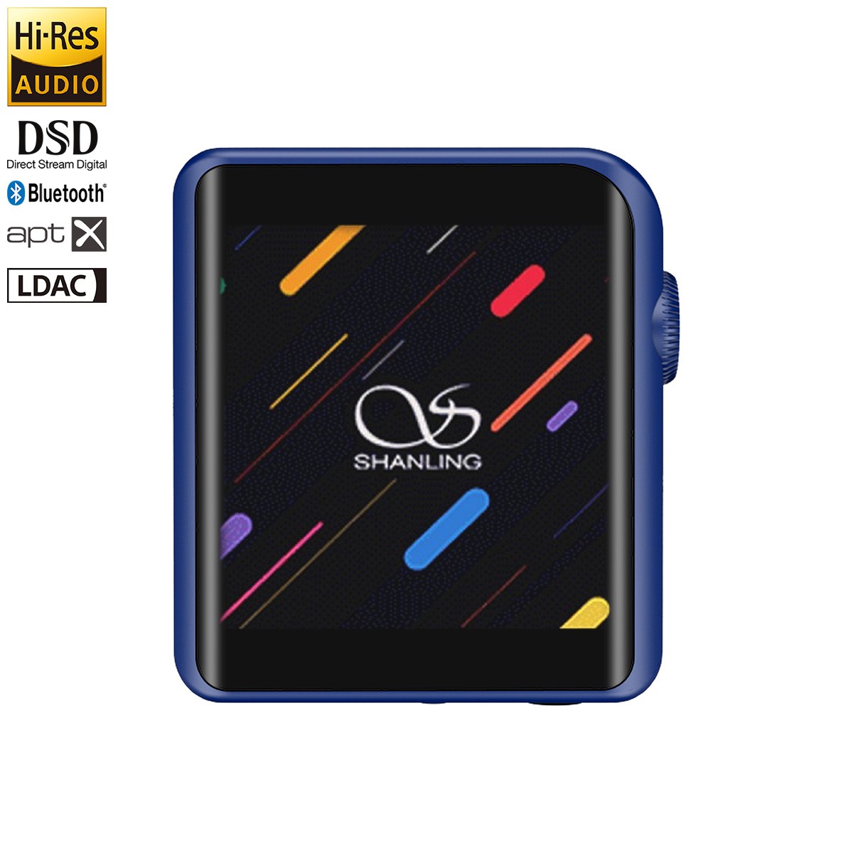 [GRADE S] SHANLING M0 HiFi DAP Compact Music Player DAC ES9218P 32bit 384kHz DSD Blue