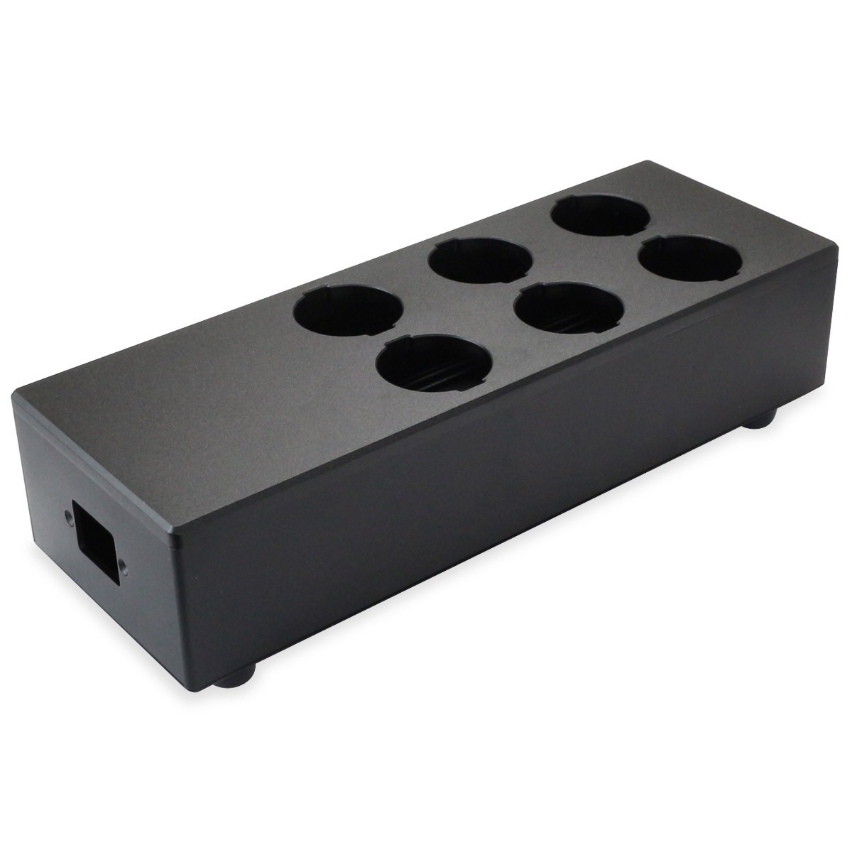 [GRADE B] AUDIOPHONICS MPC6 V2 Power Distribution Case 6 ports Black Aluminium