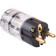 ELECAUDIO PS-34GC Prise Secteur Schuko Crystal Or 24K 5µ Ø16.5mm