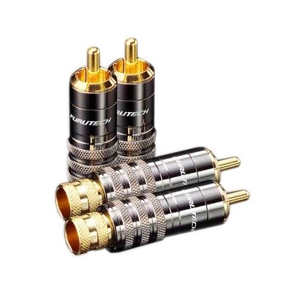 Furutech FP-104 Connecteurs RCA Gold Ø 8.3mm (×4)