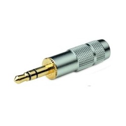 OYAIDE P-3.5G 3.5mm Stereo Jack Plug Connector Gold Ø6mm (Unit)