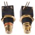 ELECAUDIO ER-106 Inlet RCA for IC Gold Plated (Pair)