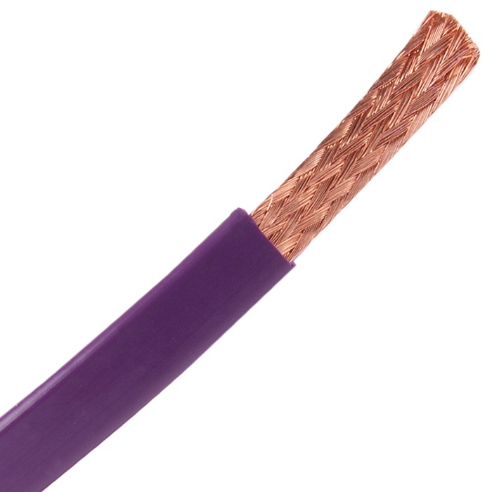 Analysis Plus Hook Up Fil de câblage plat cuivre 14AWG 1x2mm² Mauve