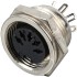 Female DIN Plug 5 Pins 180° Ø20mm