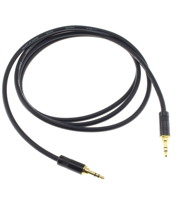 AUDIOPHONICS WIRE MINI JACK Câble de Modulation Jack 3.5mm Stéréo 3m