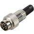 Male DIN Connector 7 Pins 270° with Reducer