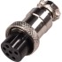 Connector Micro Female 6 pin Ø14.2mm