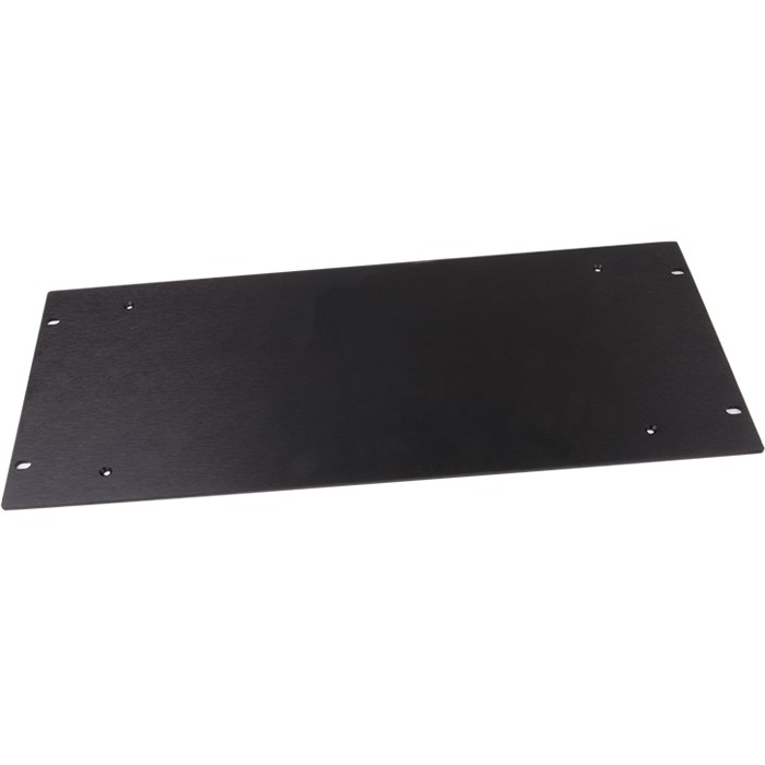 HIFI 2000 Facade aluminium 4mm Noir pour boitier Slimline 5U