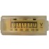 TEK Voltmètre rétroéclairage orange 160-260V 49 mm