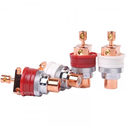 Gaofei GF-RED01 Embases RCA A visser (Set x4)