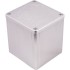 Housing aluminum "Cap" Silver for transformer toric 84x80x86mm