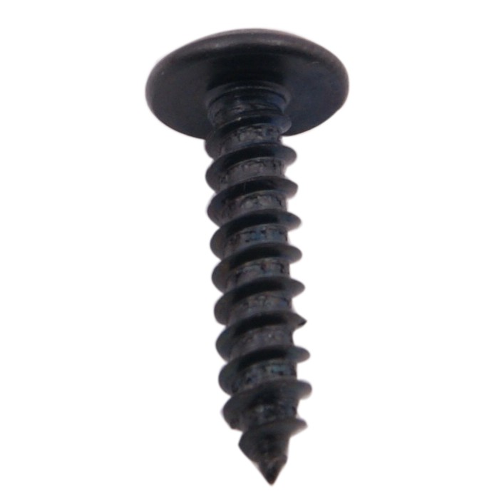 Wood screws TRZ crowned head Steel Black Pozidrive M4x18mm (x25)