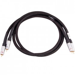 AUDIO-GD RCA-RCA Stereo Modulation Cable Gold Plated (Pair) 1m