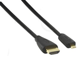 Câble HDMI High Speed Ethernet Micro HDMI vers HDMI 1,5m