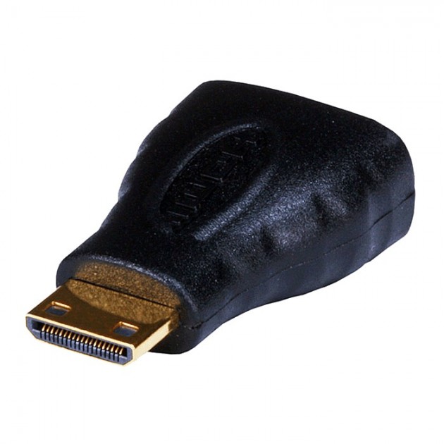 Adaptateur mini HDMI Mâle vers HDMI Femelle - Audiophonics