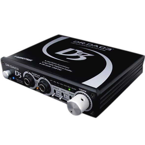AUDIOTRAK DR.DAC3 TE DAC / AMP / USB 24 / 192khz