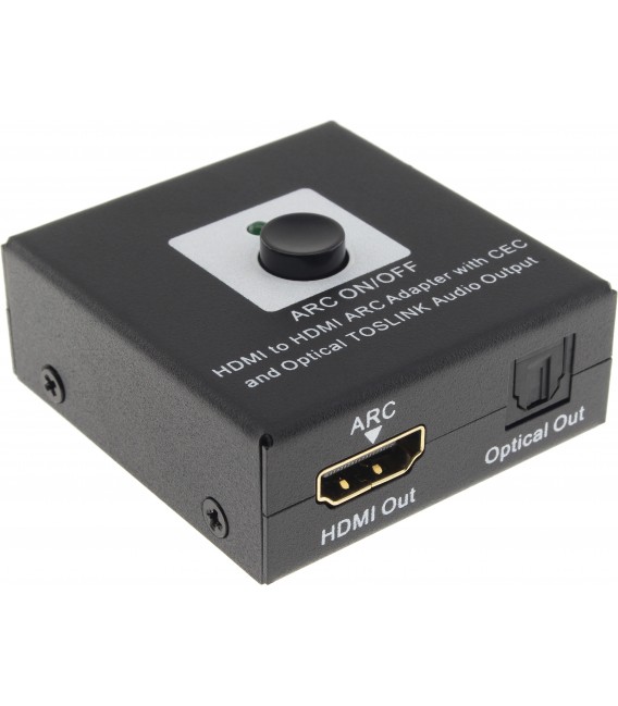 Audio HDMI to HDMI ARC and Optical Extractor 4K 3D CEC