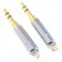 Adaptateurs Casque/IEM CIEM 0.78mm Femelle vers Jack 3.5mm Mâle Plaqué Or (la paire)