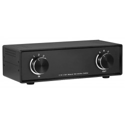 Douk Audio MC303 Commutateur Sélecteur Audio Passif 3 vers 3 XLR 