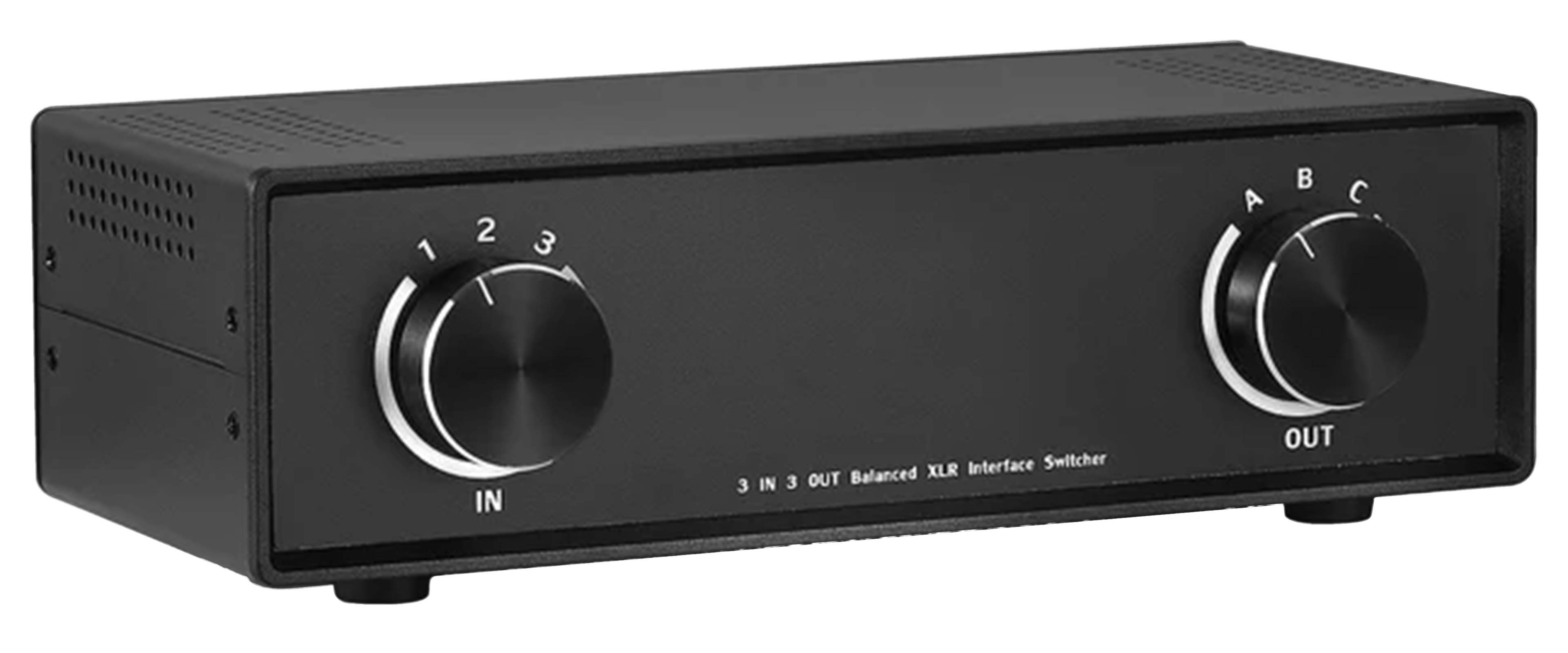 Douk Audio MC303 Passive Audio 3 to 3 XLR Selector Switch