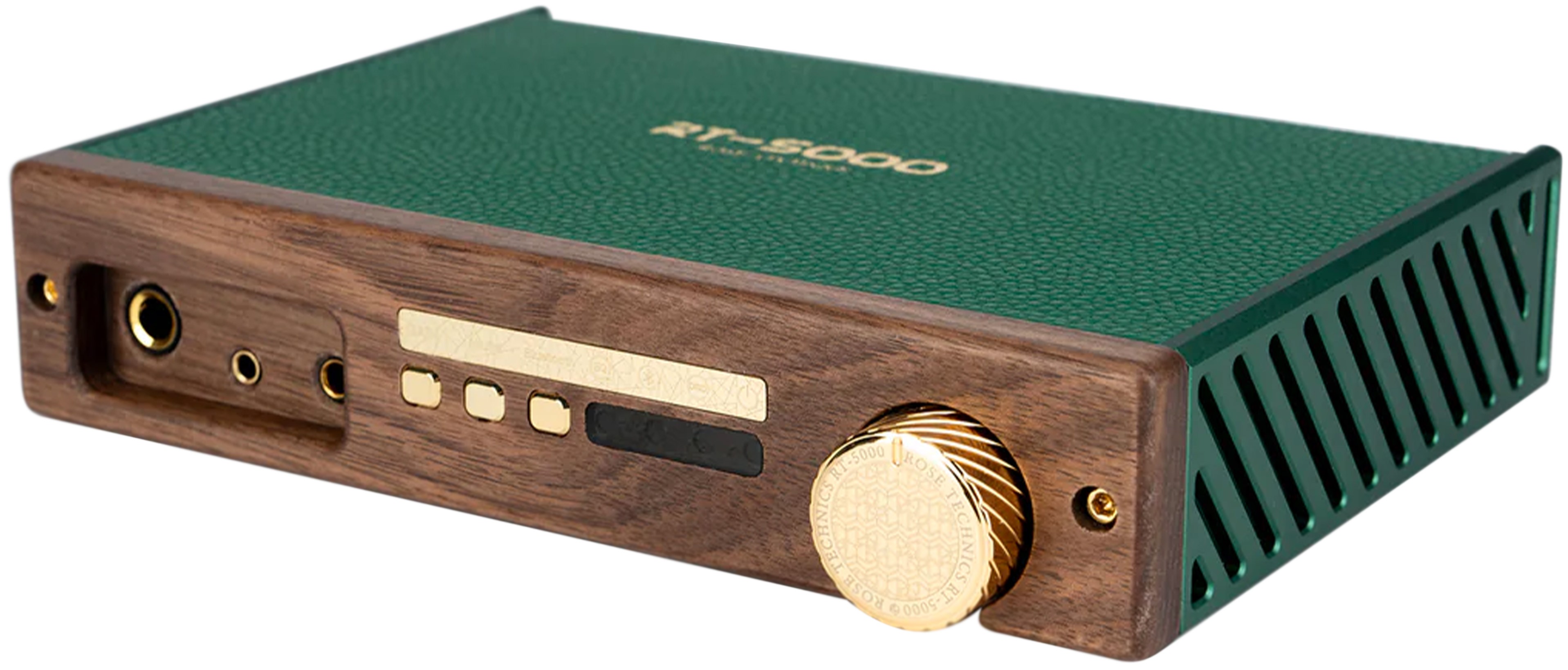 ROSESELSA RT-5000 DAC Amplificateur Casque ES9038Pro MUSES01 Bluetooth 5.1 32bit 384kHz DSD256 Vert