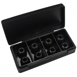 ROSESELSA NC200 Lot de 4 Paires d'Embouts (XS/S/M/L) en Mousse à Mémoire de Forme