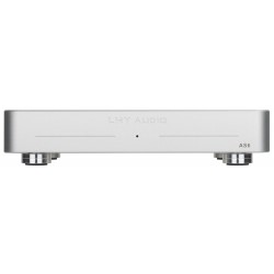 LHY AUDIO AS6 Switch Réseau 5x RJ45 1x Fibre Optique Argent
