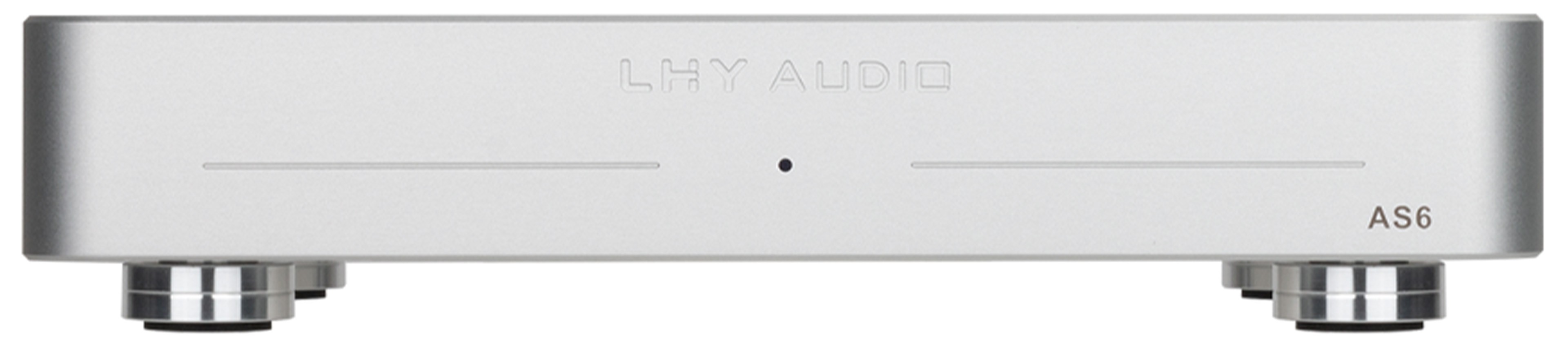 LHY AUDIO AS6 Switch Réseau 5x RJ45 1x Fibre Optique Argent